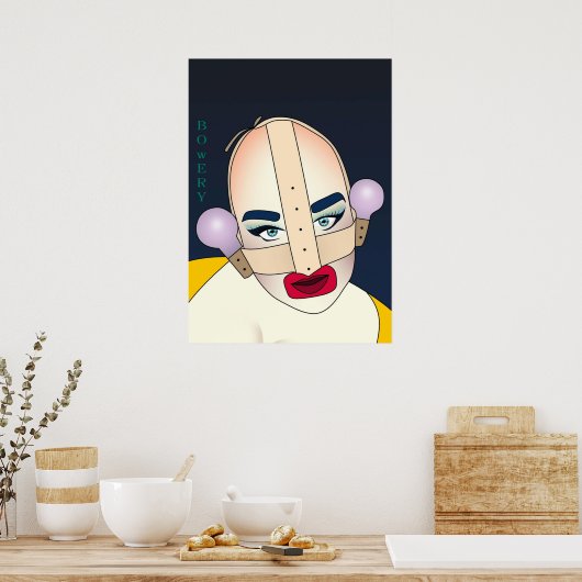 leigh bowery poster (Keuken)