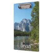 Leigh Lake in het nationaal park Grand Teton Klembord (Links)