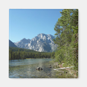 Leigh Lake in het nationaal park Grand Teton Magneet