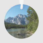 Leigh Lake in het nationaal park Grand Teton Ornament (achterkant)