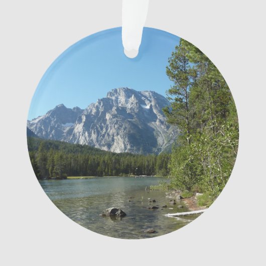 Leigh Lake in het nationaal park Grand Teton Ornament (voorkant)