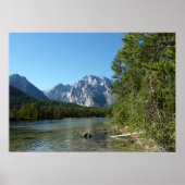 Leigh Lake in het nationaal park Grand Teton Poster (Voorkant)
