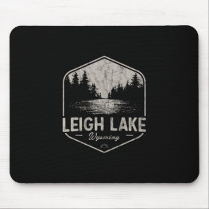 Leigh Lake Wyoming Buitenleven Vintage 3 Muismat