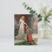 Leighton Accolade Ridderkunst Pre Raphaelite Briefkaart (Staand voorkant)