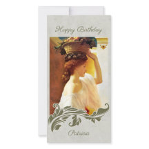 Leighton Girl-mandje van fruit CC1195 Birthday Car