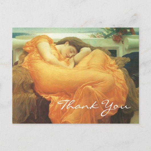 Leighton's Flaming June Briefkaart (Voorkant)