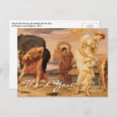 Leighton's Griekse meisjes Briefkaart (Voorkant / Achterkant)