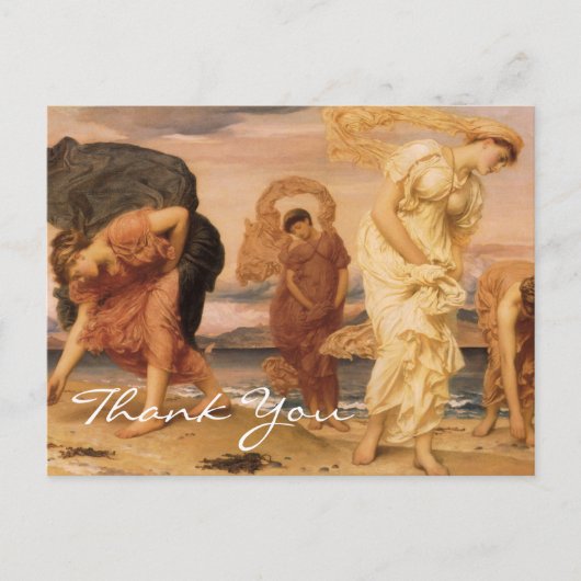 Leighton's Griekse meisjes Briefkaart (Voorkant)