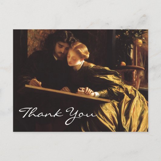 Leighton's Painter's Honeymoon Briefkaart (Voorkant)