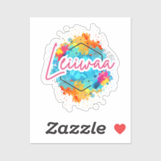 LEIIWAA – Eiland Girl Power Stickers