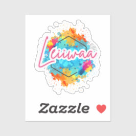 LEIIWAA – Island Girl Power Stickers