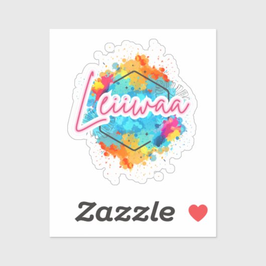 LEIIWAA – Island Girl Power Stickers (Vel)