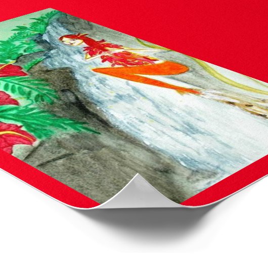 Leila, kleine archiefafdruk poster (Hoek)