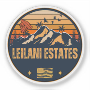 Leilani Estates, Hawaï Sticker