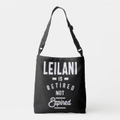Leilani Persoonlijke naam Birthday Gift Crossbody Tas (Achterkant)