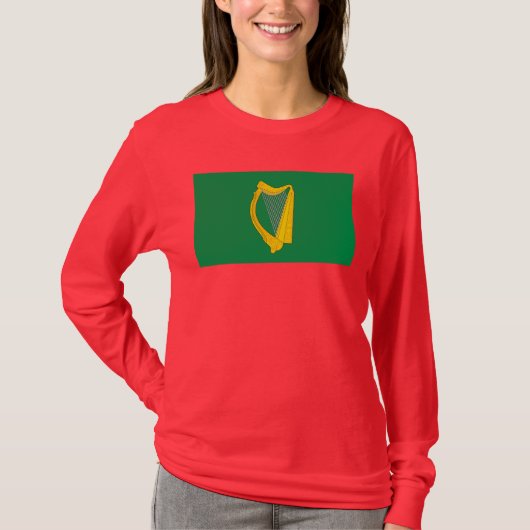Leinster Flag T-shirt (Voorkant)