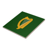 Leinster (Ierland) Vlag Tegeltje (Zijkant)