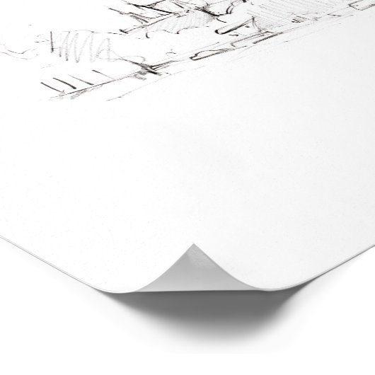 Leinwanddruck Kunstdruck Hannover Rathaus Poster (Hoek)