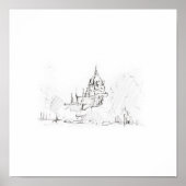 Leinwanddruck Kunstdruck Hannover Rathaus Poster (Voorkant)