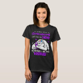 Leiomyosarcoma Awareness Month Ribbon Gifts T-shirt (Voorkant volledig)