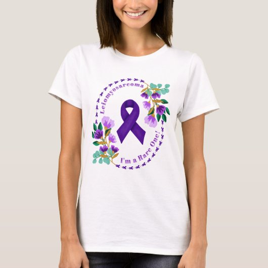 Leiomyosarcoma Awareness T-Shirt (Voorkant)