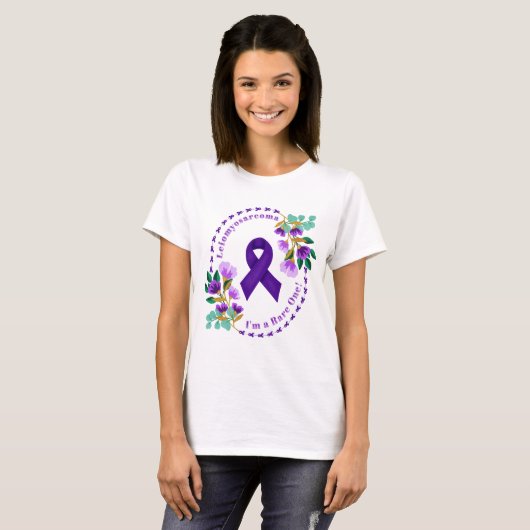 Leiomyosarcoma Awareness T-Shirt (Voorkant volledig)
