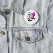 Leiomyosarcoma weet dat haar strijd onze strijd is ronde button 5,7 cm (In situ)
