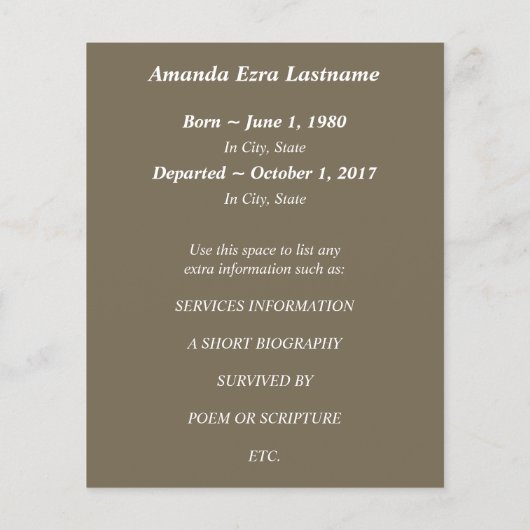 leipaarden herdenkingspaarten (Achterkant)