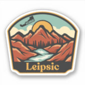 Leipsic, Delaware Sticker (Voorkant)