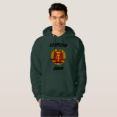 Leipzig, DDR - Deutsche Demokratische Republiek Hoodie (Voorkant volledig)