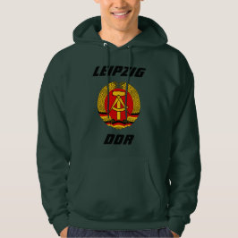 Leipzig, DDR - Deutsche Demokratische Republiek Hoodie