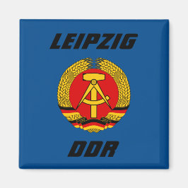Leipzig, DDR - Deutsche Demokratische Republiek Magneet