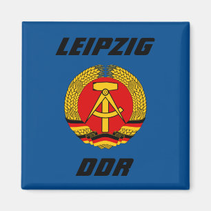 Leipzig, DDR - Deutsche Demokratische Republiek Magneet