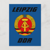 Leipzig, DDR - Oost-Duitsland Briefkaart (Voorkant)