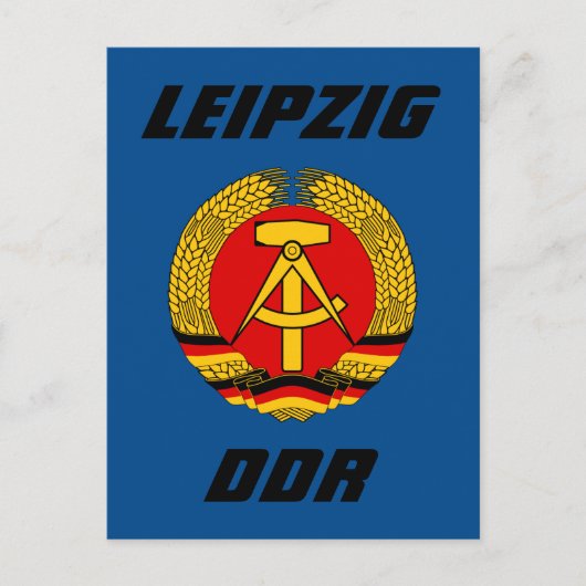 Leipzig, DDR - Oost-Duitsland Briefkaart (Voorkant)