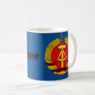 Leipzig, DDR - Oost-Duitsland Koffiemok