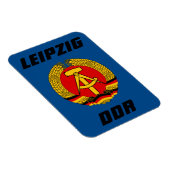 Leipzig, DDR - Oost-Duitsland Magneet (Rechterzijde)