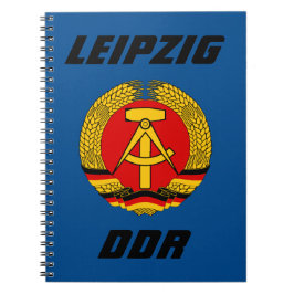 Leipzig, DDR - Oost-Duitsland Notitieboek