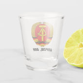 Leipzig, DDR - Oost-Duitsland Shot Glas (Achterkant)