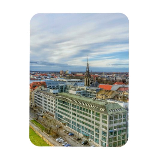 Leipzig, Duitsland Magneet (Verticaal)