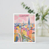 Leipzig Duitsland Reis Kunst  Briefkaart (Staand voorkant)