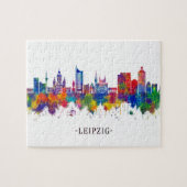 Leipzig Duitsland Skyline Legpuzzel (Horizontaal)