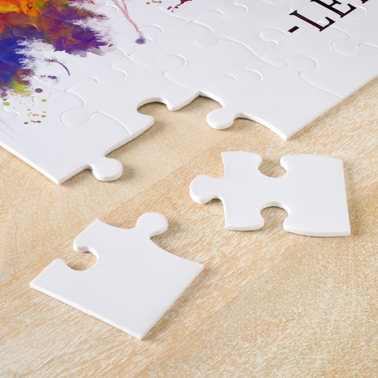 Leipzig Duitsland Skyline Legpuzzel (Zijkant)