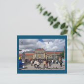 Leipzig Hauptbahnhof Briefkaart (Staand voorkant)