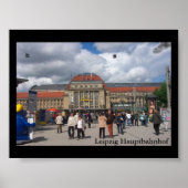 Leipzig Hauptbahnhof Poster (Voorkant)