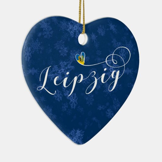 Leipzig Heart, Ornament kerstbomen, Duitsland (Rechts)