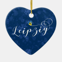 Leipzig Heart, Ornament kerstbomen, Duitsland