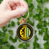 Leipzig Round Emblem Sleutelhanger (Hand)