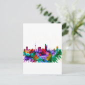 Leipzig Skyline Feestdagenkaart (Staand voorkant)