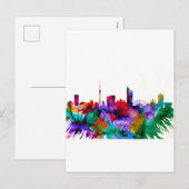 Leipzig Skyline Feestdagenkaart (Voorkant / Achterkant)